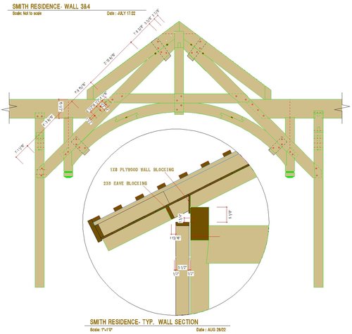 Pacific Timber Frame details